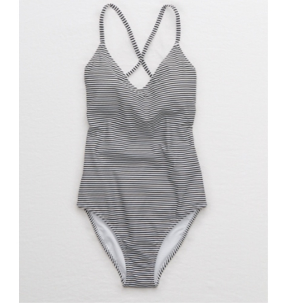 American Eagle Aerie Strappy back one piece bikini